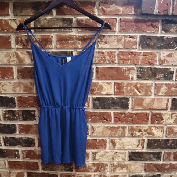 H&M Blue Romper - Picture 1 of 2